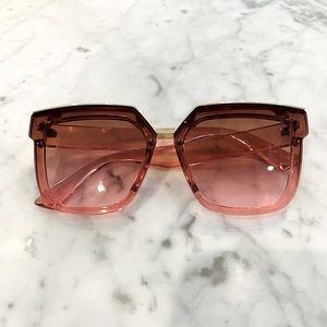 Free People Pink Sunglasses